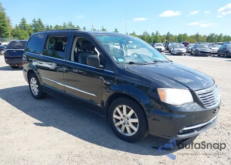 2014 Chrysler Town & Country Touring из США, поврежденный, VIN 2C4RC1BG0ER217253